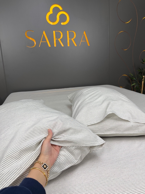 SARRA NATUREL ÇİFT KİŞİLİK ÇARŞAF TAKIMI