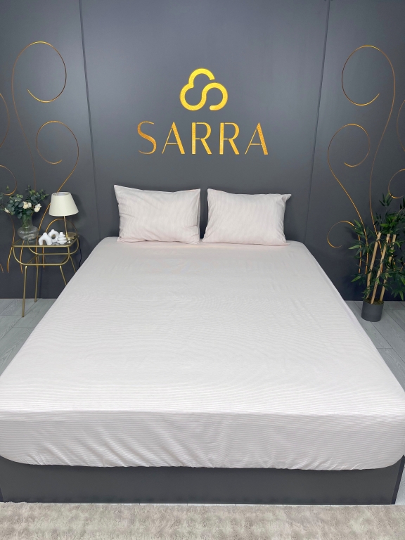 SARRA NATUREL ÇİFT KİŞİLİK ÇARŞAF TAKIMI