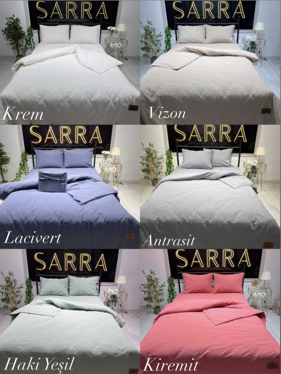 SARRA HOME ÇİFT KİŞİLİK TAŞLAMA NEVRESİM TAKIMI