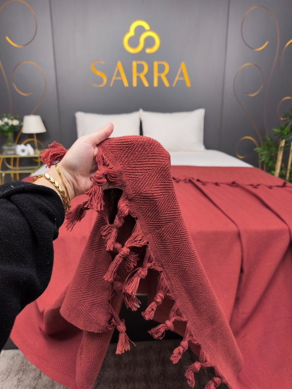200x230 SARRA ÇİFT KİŞİLİK NATURAL PİKE