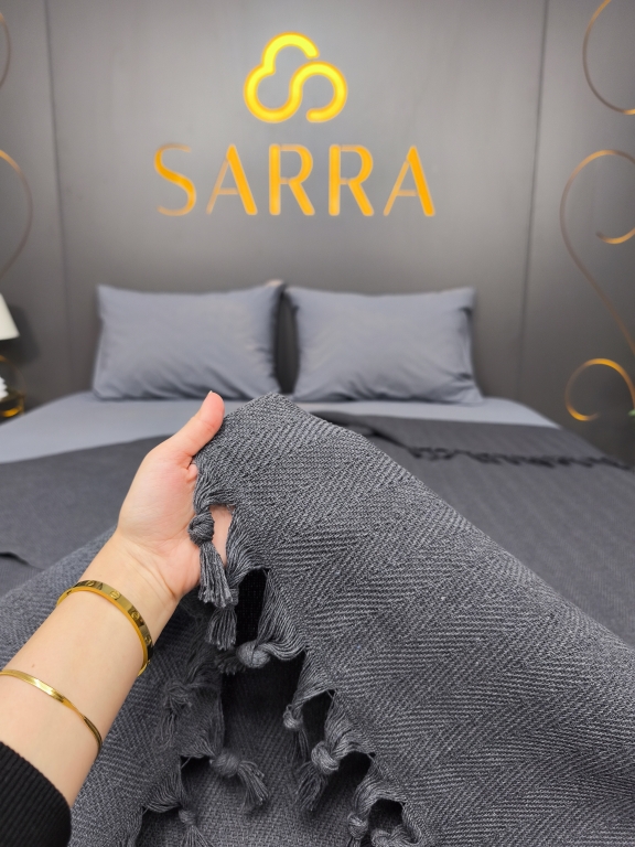 200x230 SARRA ÇİFT KİŞİLİK NATURAL PİKE