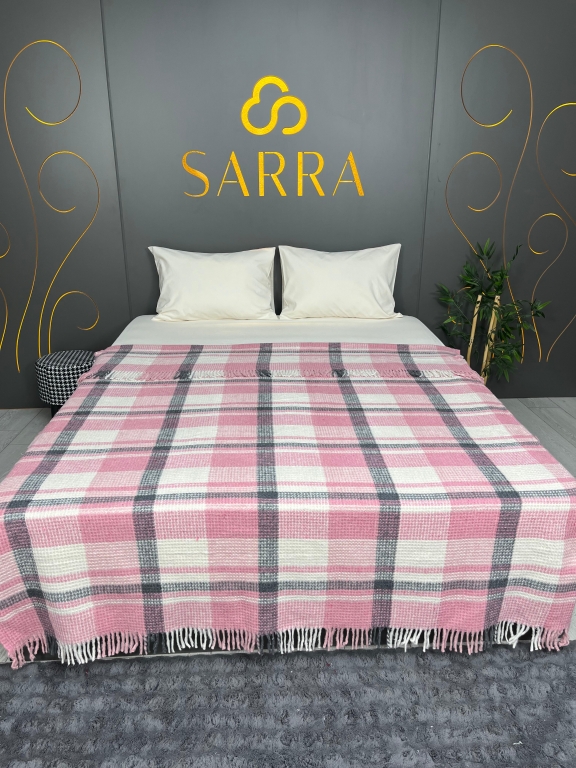 SARRA HOME ÇİFT KİŞİLİK SAÇAKLI BATTANİYE