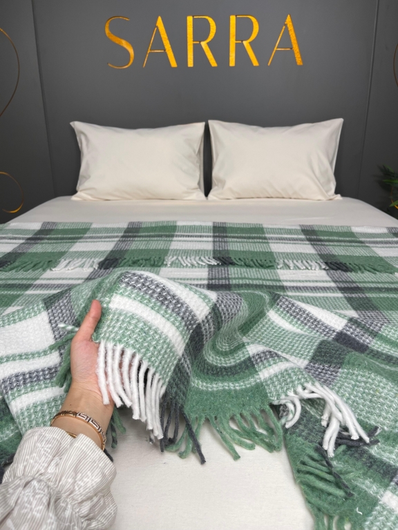 SARRA HOME ÇİFT KİŞİLİK SAÇAKLI BATTANİYE