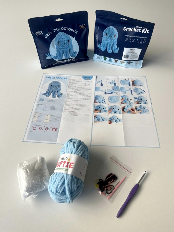 AMİGURUMİ ÖRGÜ KİTİ