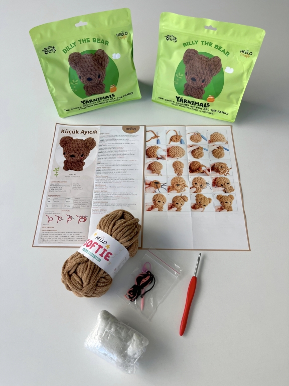 AMİGURUMİ ÖRGÜ KİTİ