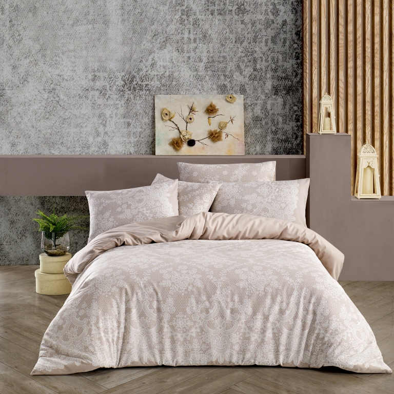 SARRA HOME ÇİFT KİŞİLİK LIGHT NEVRESİM TAKIMI