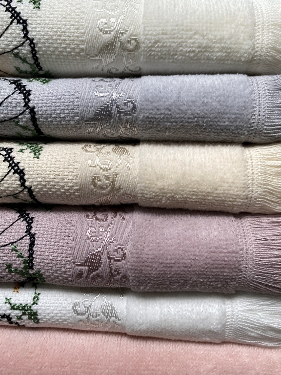 50x90 MYSOFT 6 LI NAKIŞLI HAVLU - BİSİKLET