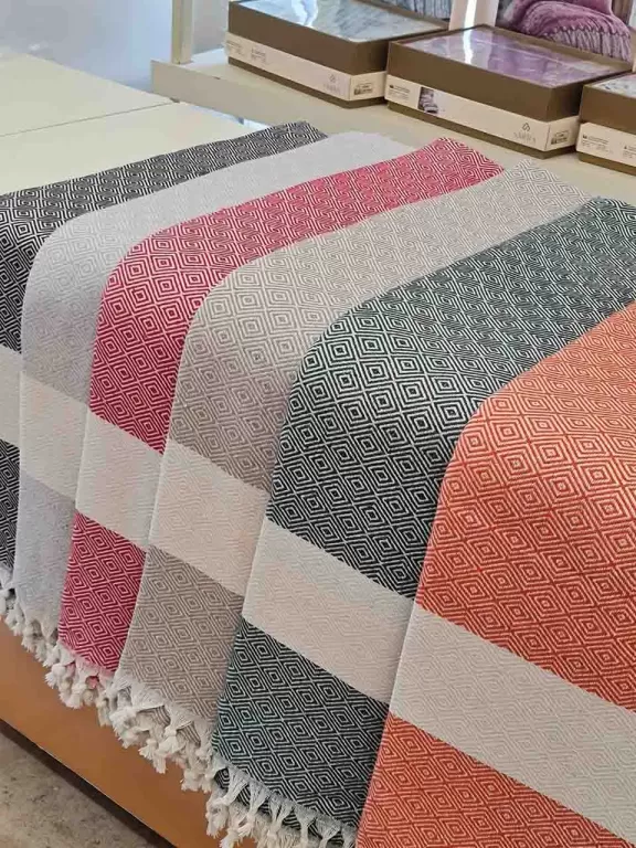 SARRA HOME ÇİFT KİŞİLİK PEŞTEMAL PİKE