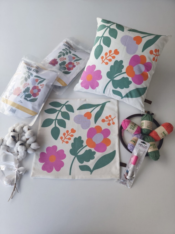 SARRA HOME PUNCH NAKIŞI YASTIK KİTİ