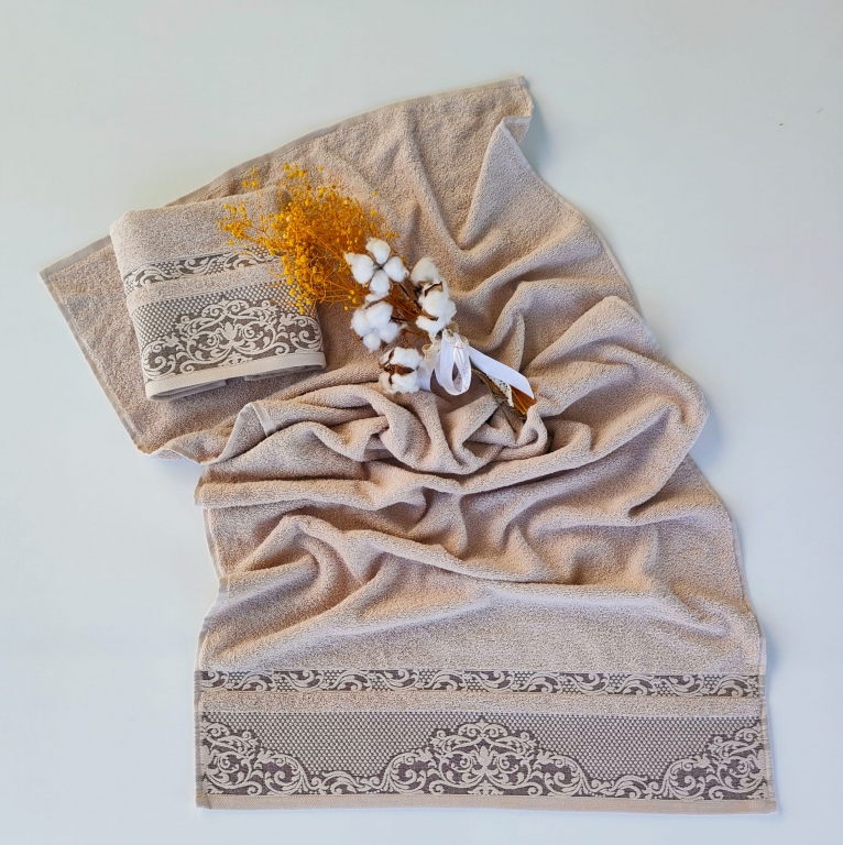 SARRA 2'Lİ DAMASK HAMAM SETİ