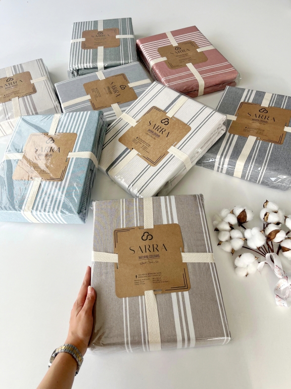 SARRA NATUREL TEK KİŞİLİK NEVRESİM TAKIMI