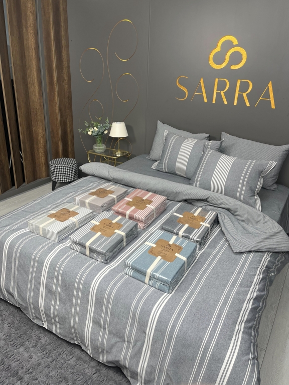 SARRA NATUREL ÇİFT KİŞİLİK NEVRESİM TAKIMI