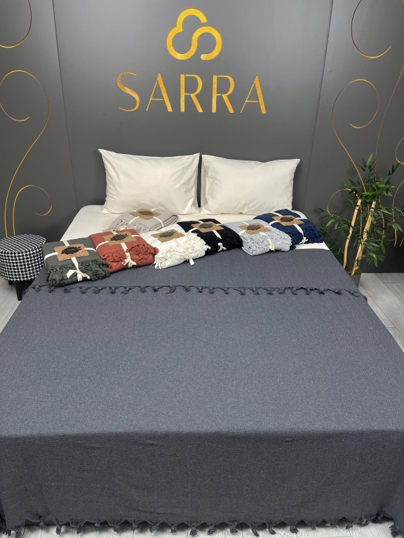 200x230 SARRA ÇİFT KİŞİLİK NATURAL PİKE
