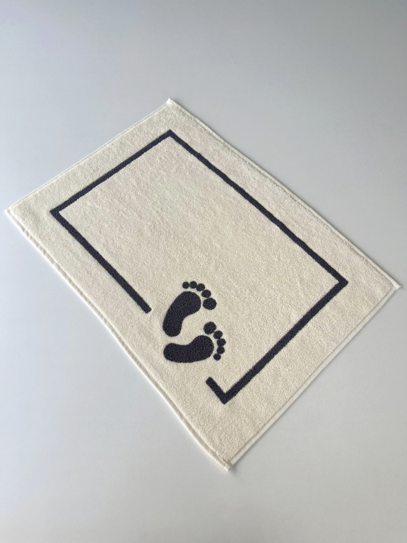 MYSOFT PUNCH NAKIŞLI AYAK HAVLUSU