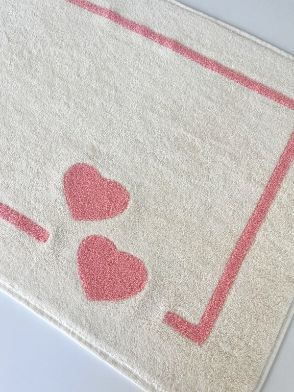 MYSOFT PUNCH NAKIŞLI AYAK HAVLUSU