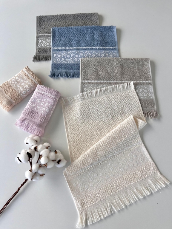 30x50 MYSOFT 6’LI MUTFAK HAVLU PVC ÇİÇEK
