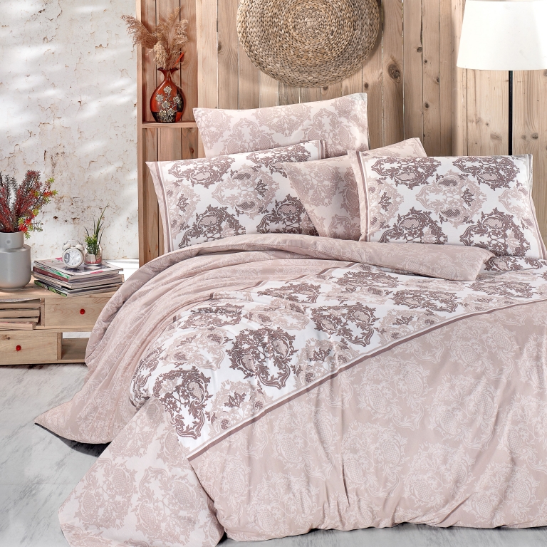 SARRA HOME ÇİFT KİŞİLİK LIGHT NEVRESİM TAKIMI