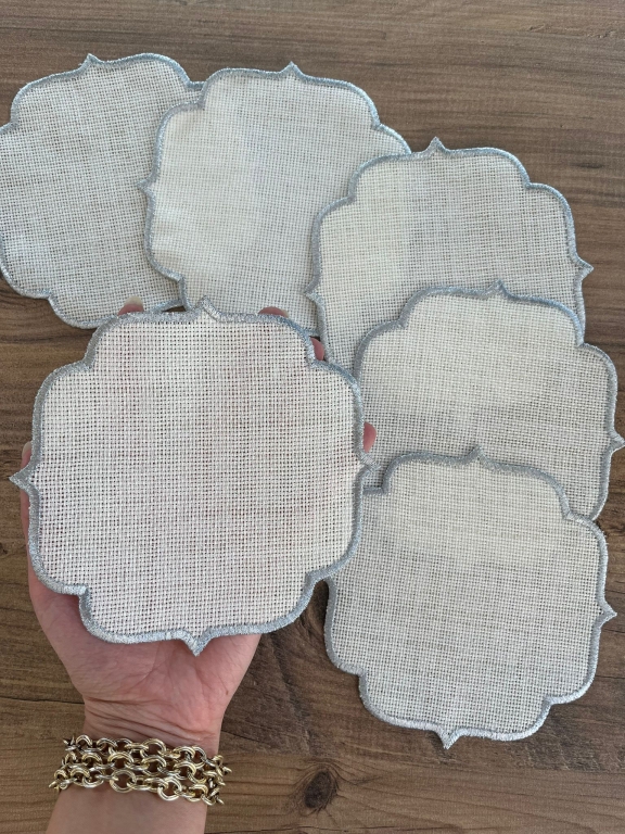 SARRA 15x15 GÜMÜŞ SUNUM PEÇETESİ - V2