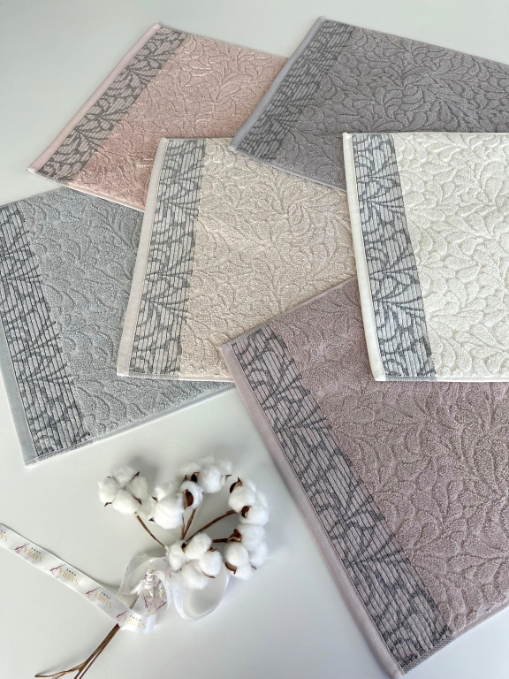 50X90 SARRA 6'LI SARE DİKİŞLİ HAVLU - V1