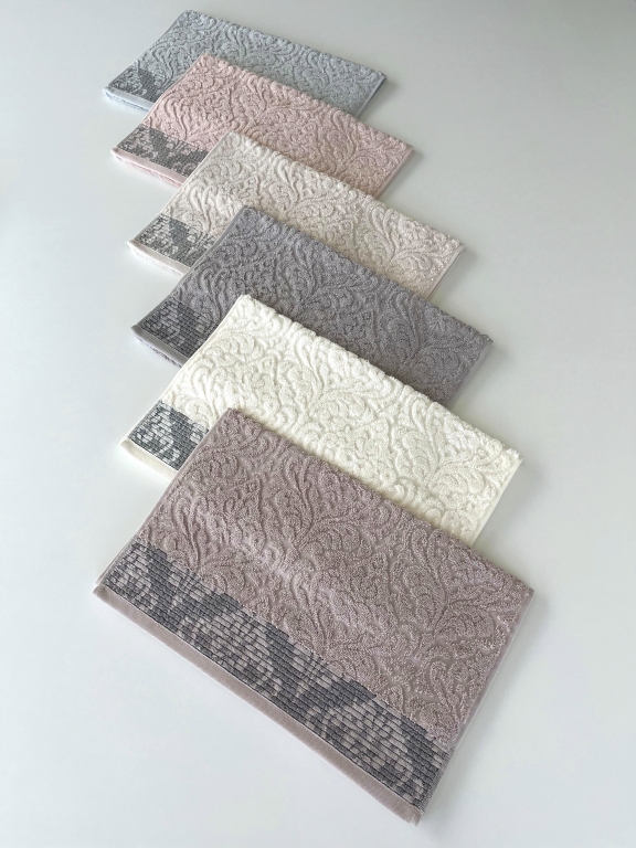 50X90 SARRA 6'LI SARE DİKİŞLİ HAVLU - V2