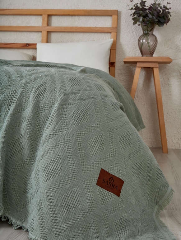 SARRA HOME AURA ÇİFT KİŞİLİK MÜSLİN ÖRTÜ