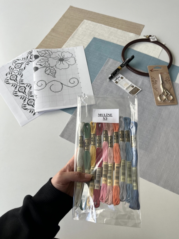 SARRA MULİNE ETAMİN SETİ