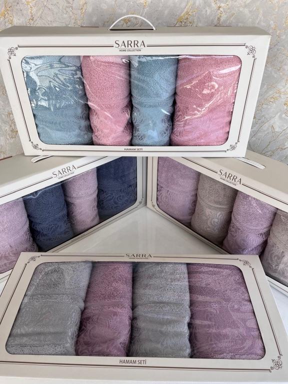 SARRA ESRA 4'LÜ HAMAM SETİ