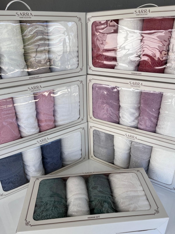 SARRA ESRA 4'LÜ HAMAM SETİ