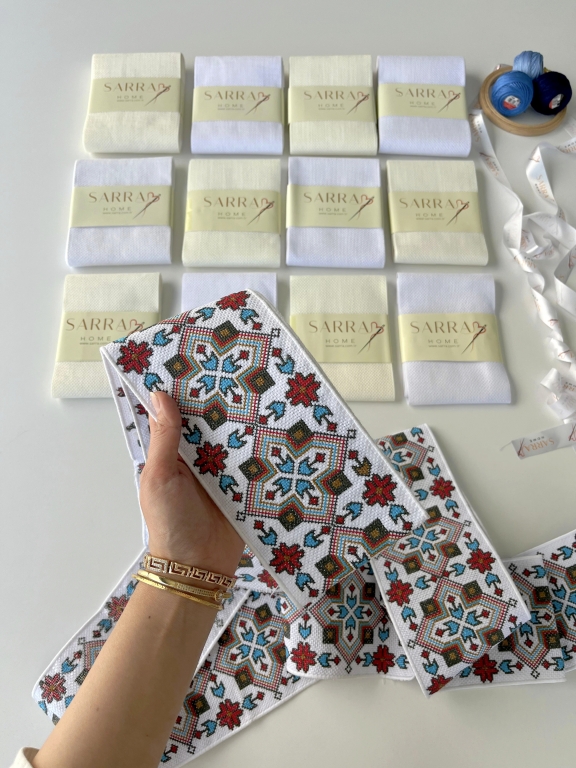 SARRA 2 METRE ETAMİN ŞERİT (10 CM)