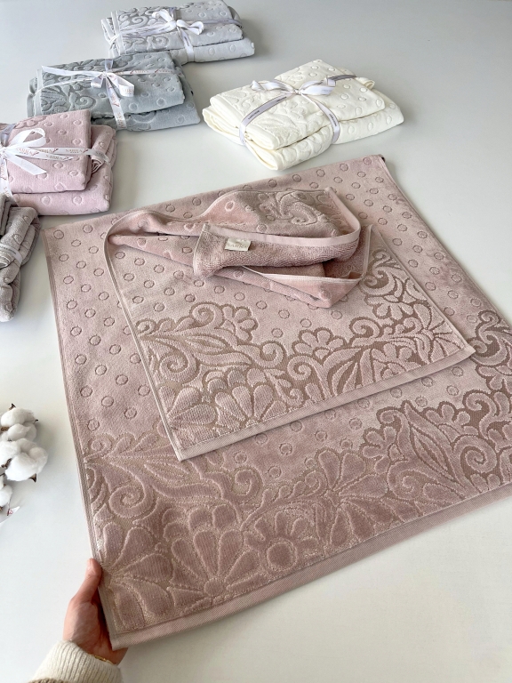 SARRA FİRUZE 2'Lİ HAMAM SETİ