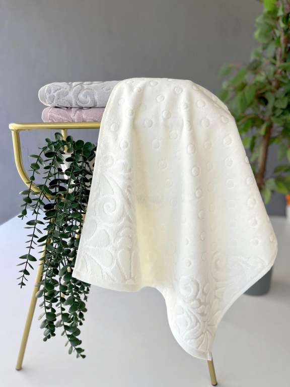 50x90 SARRA RENKLİ FİRUZE 3'LÜ HAVLU