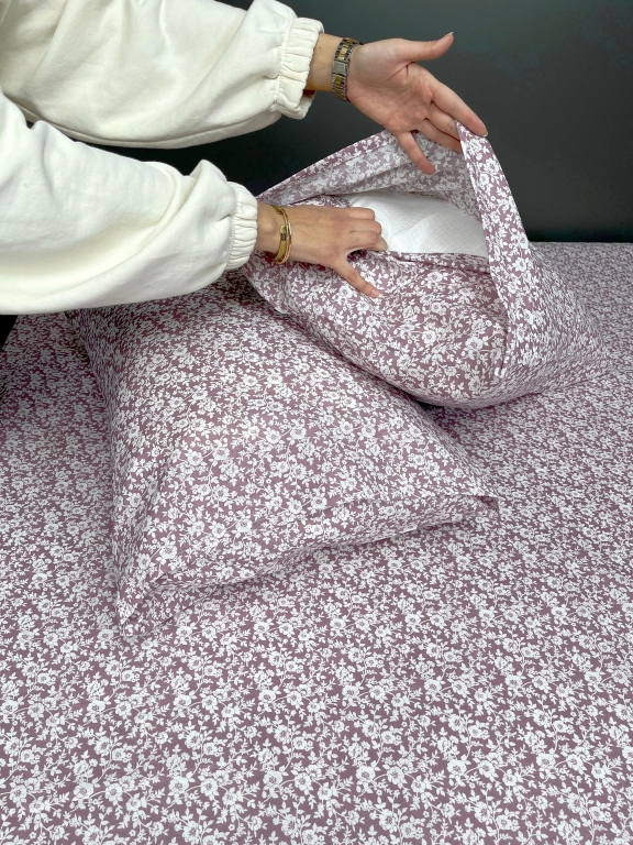 SARRA HOME FLORA TEK KİŞİLİK EKO LASTİKLİ ÇARŞAF SETİ