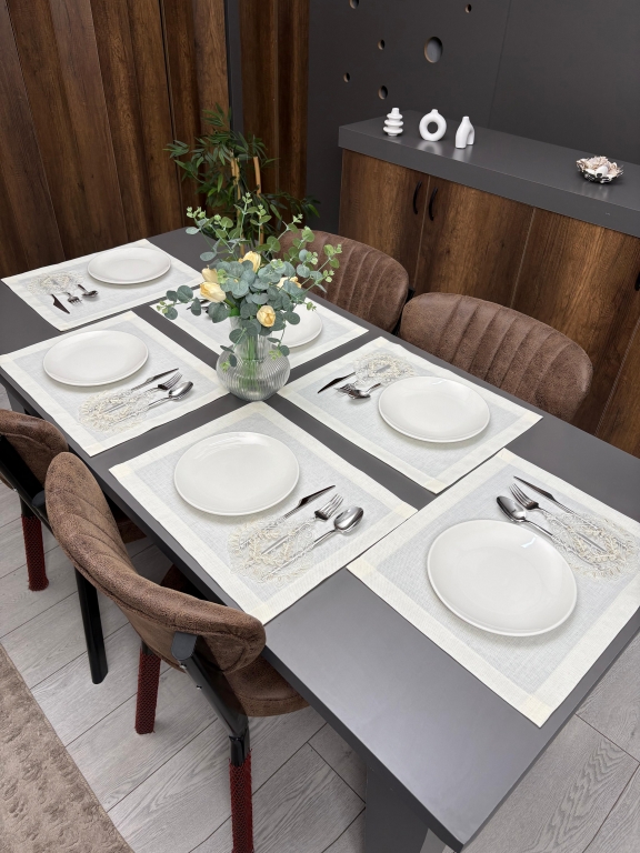 SARRA 35X45 FRANSIZ GÜPÜRLÜ 6'LI AMERİKAN SERVİS