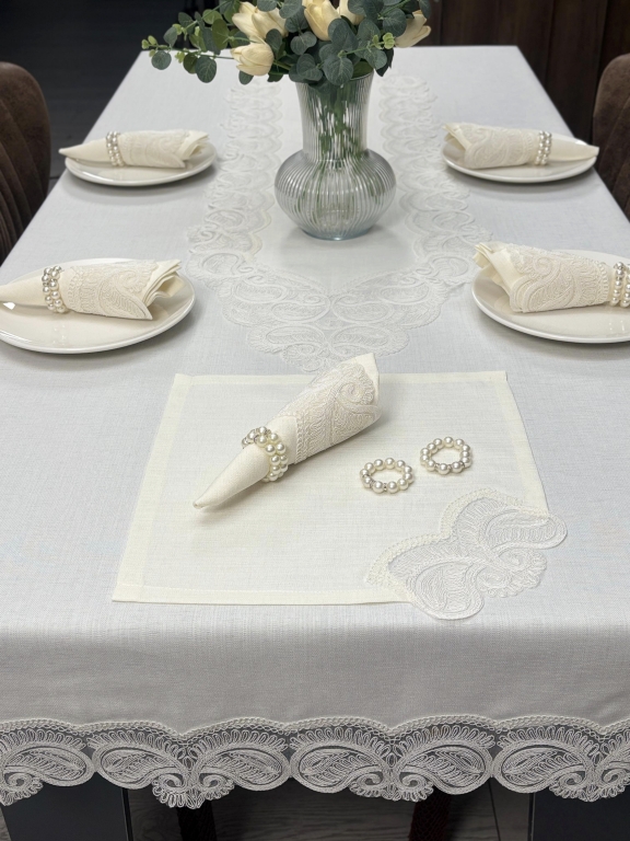 SARRA 26 PARÇA FRANSIZ GÜPÜRLÜ YEMEK TAKIMI