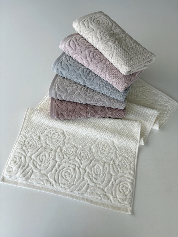 50x90 SARRA DELUXE 6'LI HAVLU - GÜL