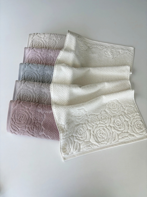 50x90 SARRA DELUXE 6'LI HAVLU - GÜL