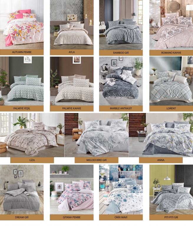 SARRA HOME ÇİFT KİŞİLİK LIGHT NEVRESİM TAKIMI