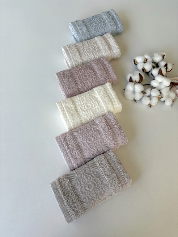 30x50 SARRA COMFORT 6’LI HAVLU - LOTUS