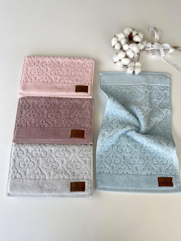 SARRA 4’LÜ 30x50 MİCROCOTTON HAVLU - KARDELEN