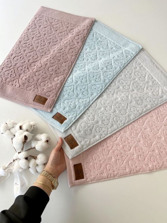 SARRA 4’LÜ 30x50 MİCROCOTTON HAVLU - KARDELEN