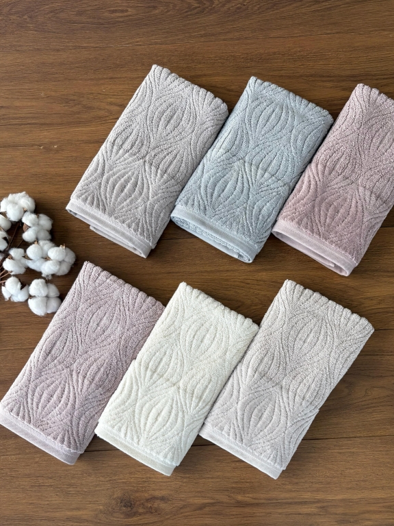 50x90 SARRA DELUXE 6'LI HAVLU - MİDYE