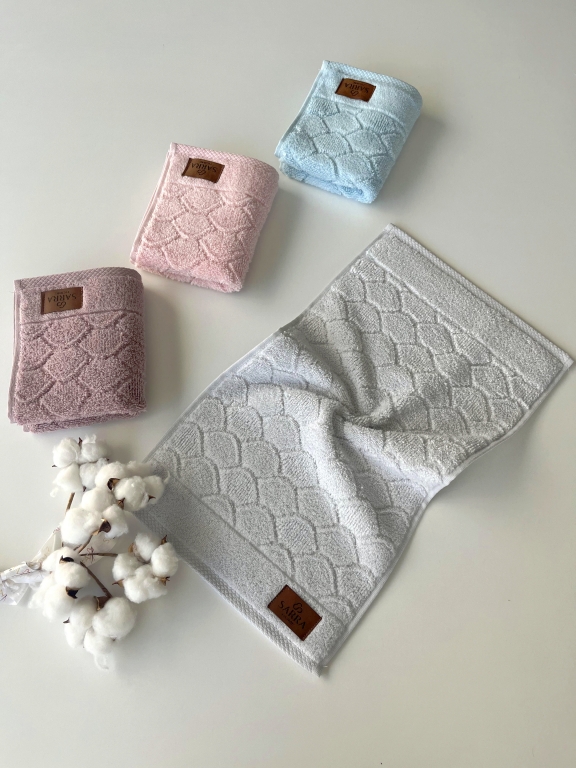 SARRA 4’LÜ 30x50 MİCROCOTTON HAVLU - PETEK