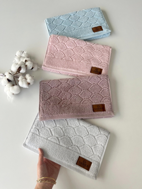 SARRA 4’LÜ 30x50 MİCROCOTTON HAVLU - PETEK