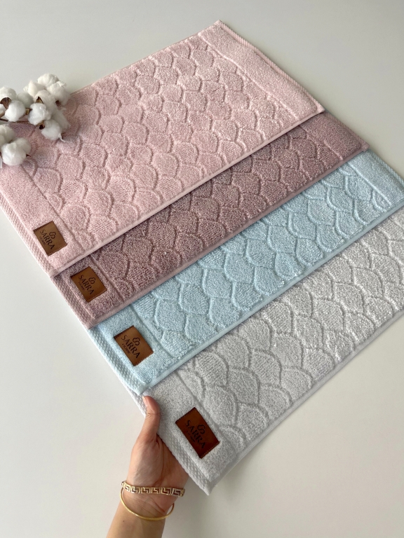 SARRA 4’LÜ 30x50 MİCROCOTTON HAVLU - PETEK