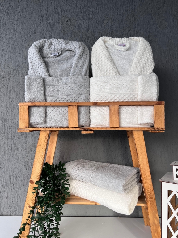 MYSOFT AİLE BORNOZ SETİ