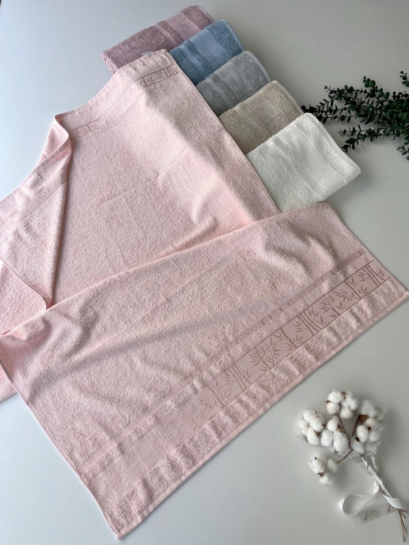 MYSOFT 90X150  6'LI PVC BAMBU HAVLU