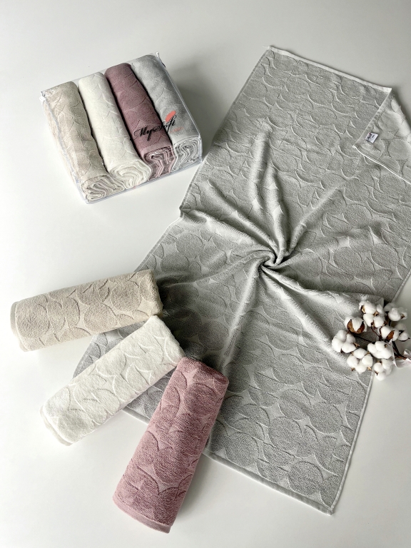 70x140 MYSOFT EKO 4'LÜ HAVLU - LUNA