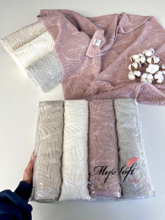 70x140 MYSOFT EKO 4'LÜ HAVLU - VERDA