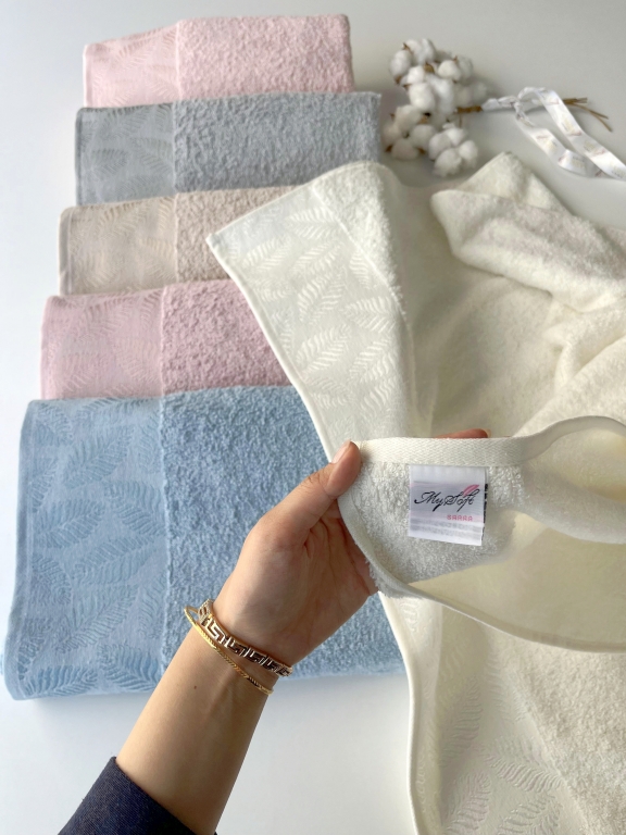 70x140 MYSOFT LAMİNA 6'LI HAVLU