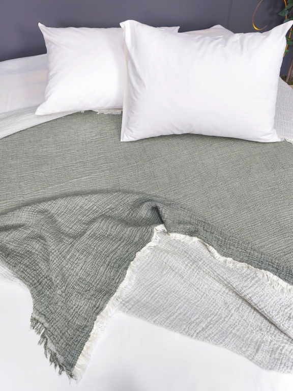 SARRA 160X240 TEK KİŞİLİK MÜSLİN YATAK ÖRTÜSÜ